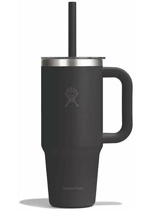 Термочашка hydro flask 700 ml travel tumbler clear lid