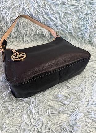 Сумка багет michael kors шкіра 2