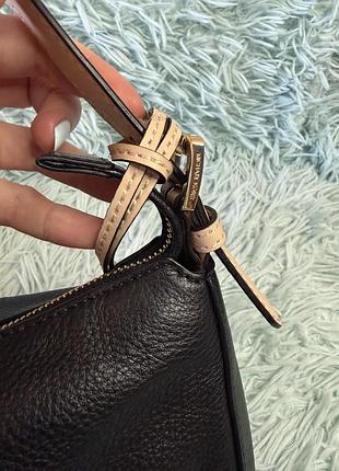 Сумка багет michael kors шкіра 4