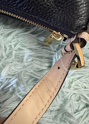 Сумка багет michael kors шкіра 10