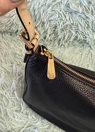 Сумка багет michael kors шкіра 8