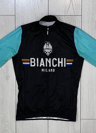 Чоловіче вело джерсі  bianchi milano made in italy size s
