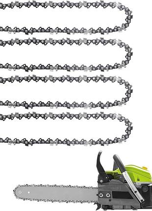 4 шт. ланцюг для бензопили ryobi/craftsman 35.5 см chainsaw chains 3/8lp-14" 52 змінний ланцюг для бензопилки craftsman/echo/poula