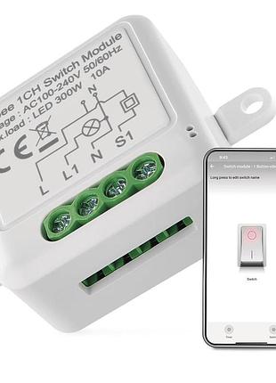Модуль интеллектуального выключателя emos smart 1ch switch ip-2101sz-zigbee 3.0 встраиваемый интеллектуальный релейный выключатель