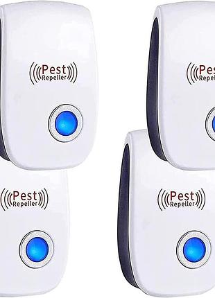 4 шт. ультразвуковой отпугиватель вредителей pest repellerm электронный репеллент насекомых и грызунов