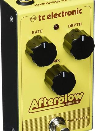 Гитарная педаль tc electronic afterglow chorus гитарная педаль с полностью аналоговой bbd схемой