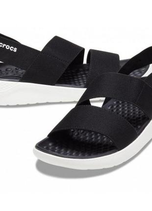 Оригинал, сандалии crocs literide   stretch   sandal, крокс, кроксы, босоножки, crocband8 фото