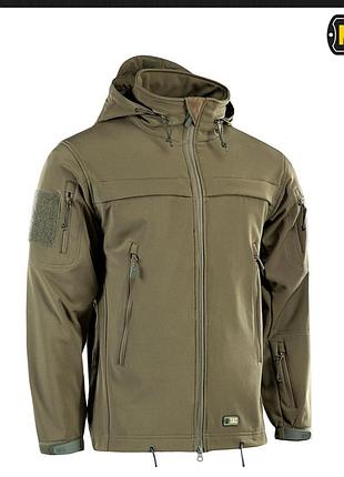 M-tac куртка soft shell police olive l