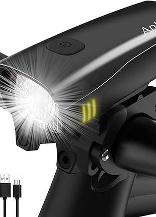 Комплект велосипедных фонарей antimi rechargeable led bike light lf-04-10