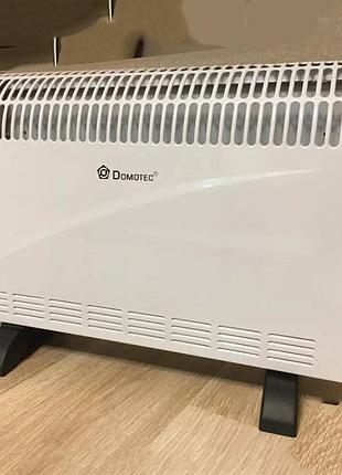 Конвектор domotec ms-5904 с терморегулятором до 2000 вт электрический обогреватель, теплоконвектор 6