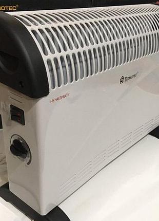 Конвектор domotec ms-5904 с терморегулятором до 2000 вт электрический обогреватель, теплоконвектор 8