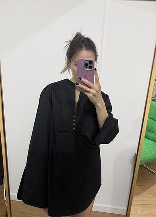 Чорна блуза h&m