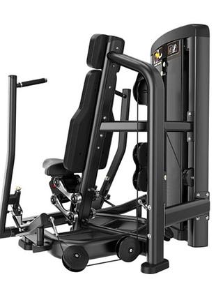 Жим від грудей generation fitness chest press gfh01, для професійного спортзалу, для комерційного використання, для фітнес-центру
