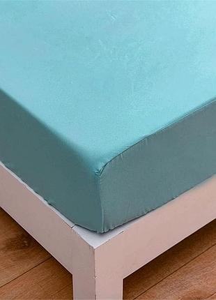 Простыня на резинке 180x200x30 см drap housse защитная простыня для двуспальной кровати