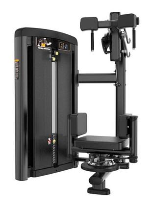 Тренажер для преса generation fitness rotary torso gfh20, для комерційного використання, для фітнес-центру, для силової підготовки