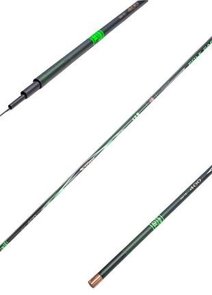 Удочка river sport storm без колец 4м carbon pole (gl9373), для рыбалки с берега, для установки удилищ, для рыболовного снаряжения