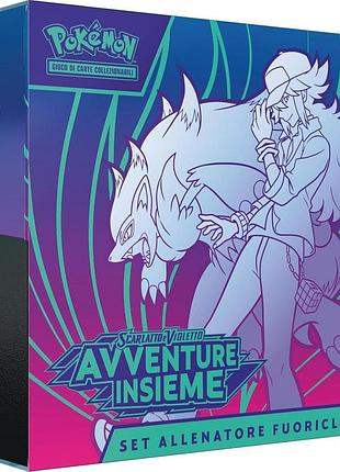 Коллекционные карточки pokémon set allenatore fuoriclasse набор коллекционных карточек для настольной игры