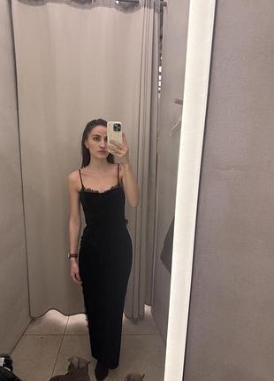 Вельветова сукня bershka