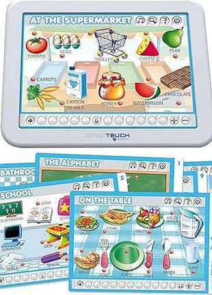 Игра для изучения английского языка educatouch ingles детский планшет для изучения английского языка на испанском