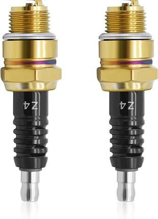 2 шт. свечи зажигания для 49cc/50cc/60cc/66cc/80cc 14 мм spark plug z4c комплект свечей зажигания для моторизованных мотоциклов