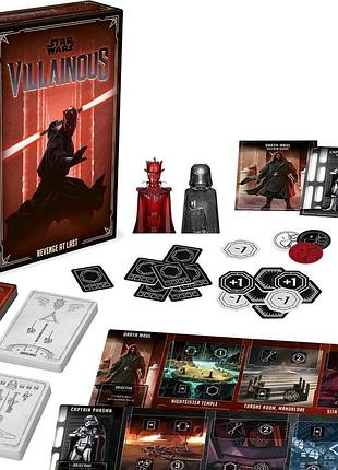 Стратегічна настільна гра ravensburger star wars villainous колекційна настільна гра для двох