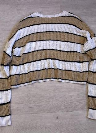 Светр оверсайз 60% бавовна hollister. xs