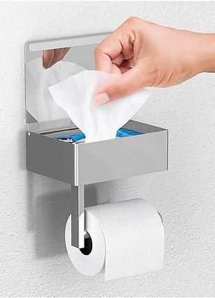 Хромований тримач для туалетного паперу zhouyang 2022 neu toilette тримач туалетного паперу з полицею