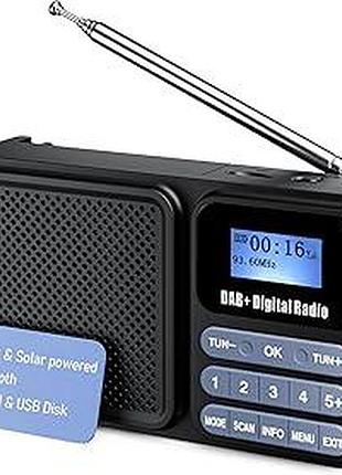 Портативное dab-радио dab-p11 кухонное радио, мини радио на аккумуляторе, цифровое радио с будильником