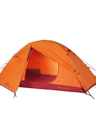 Палатка двухместная ferrino hekla 2 fr orange (99011raafr), для туризма, кемпинга и путешествий, для отдыха на природе, для дачи