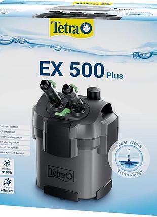 Зовнішній акваріумний фільтр tetra aquarium external set ex 500 plus потужний фільтр для акваріумів об'ємом до 100 л