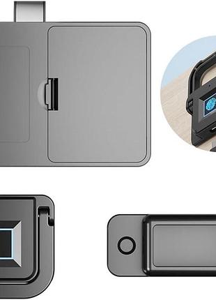 Розумний замок для шаф і ящиків smart furniture lock замок із біометрією