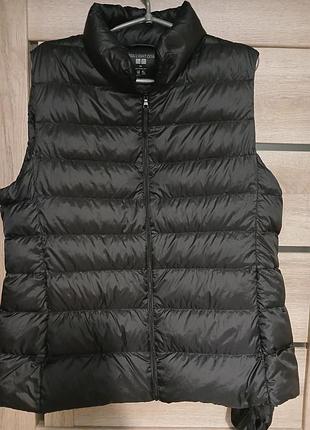 Ультратонкая пуховая жилетка uniqlo. р xl/xxl.  новая