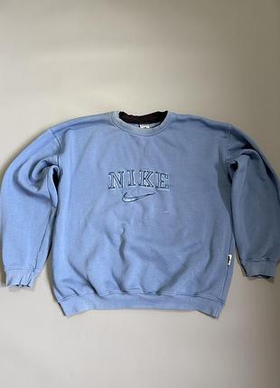 Nike vintage y2k baggy crewneck sweatshirt big logo size l