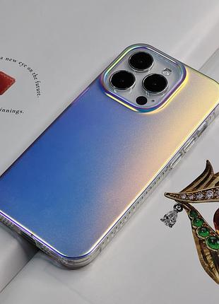 Чехол градиент на iphone 14 pro, разноцветный градиент gradient desing