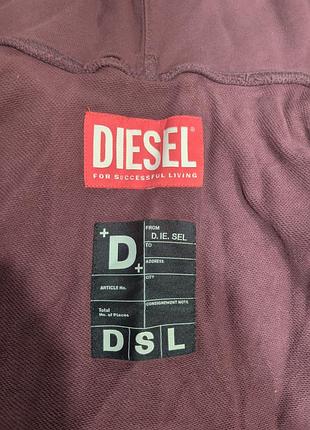 Куртка-бомбер diesel с капюшоном 6