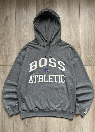 Худі кофта hugo boss / russell athletic