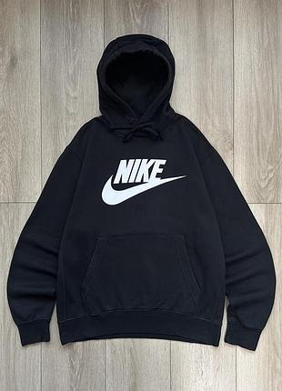 Чорне худі кофта nike nsw