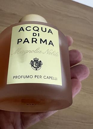 Acqua di parma magnolia nobile profumo per capelli 50 ml. парфум для волосся. не пожкождує волосся.