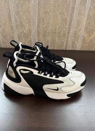 Кросівки жіночі zoom 2k white\black