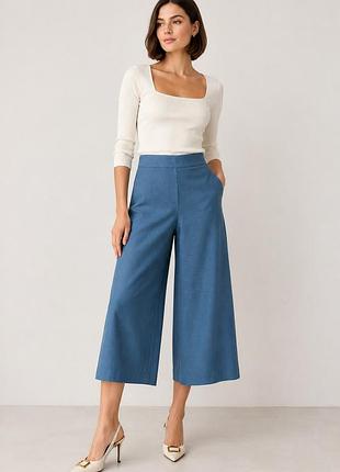 Брюки кюлоти benetton