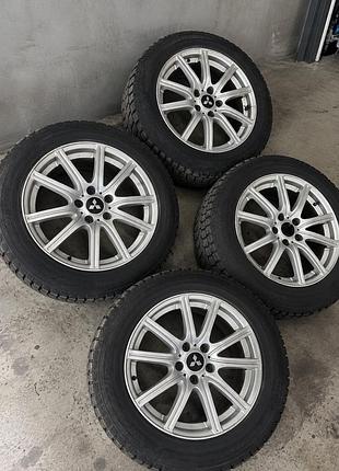Титанові диски mitsubishi r17 розболтовка 5x114.3.