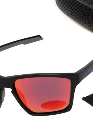 Очки bluwater sandbar polarized (g-tech красный), зеркальные красные, для стрельбы, спорта и работы, для защиты от осколков и пыли