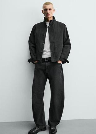 Джинси zara relaxed barrel fit 0840/590/822