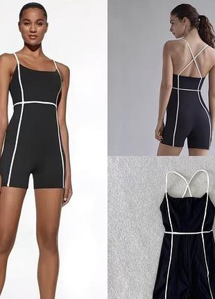 Комбінезон oysho comfortlux чорний