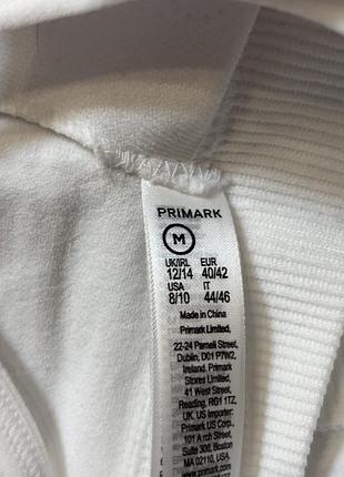 Білий спортивний бюст топ primark 4