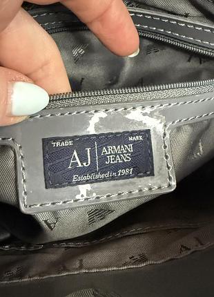 Сумка лакована armani jeans 8