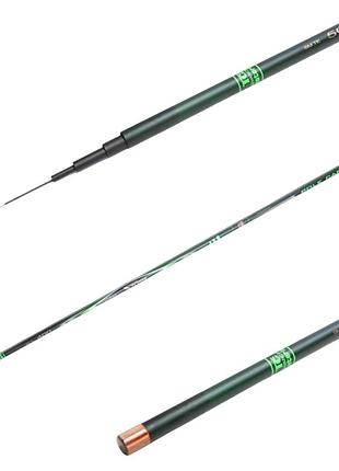 Удочка river sport storm без колец 5м carbon pole (gl9372), для рыбалки с берега, для установки удилищ, для рыболовного снаряжения