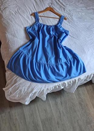 Женское летнее платье сарафан с оборками river island