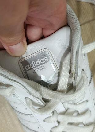 Кроссовки adidas superstar кожа 7
