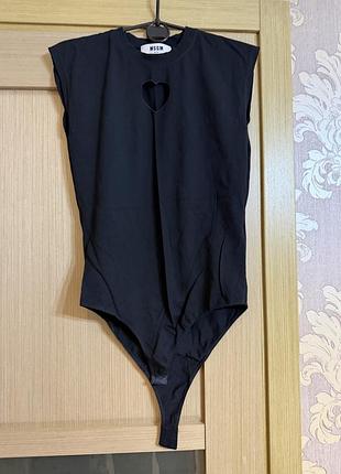 Бавовняний боді в сердечком msgm нюанс 2